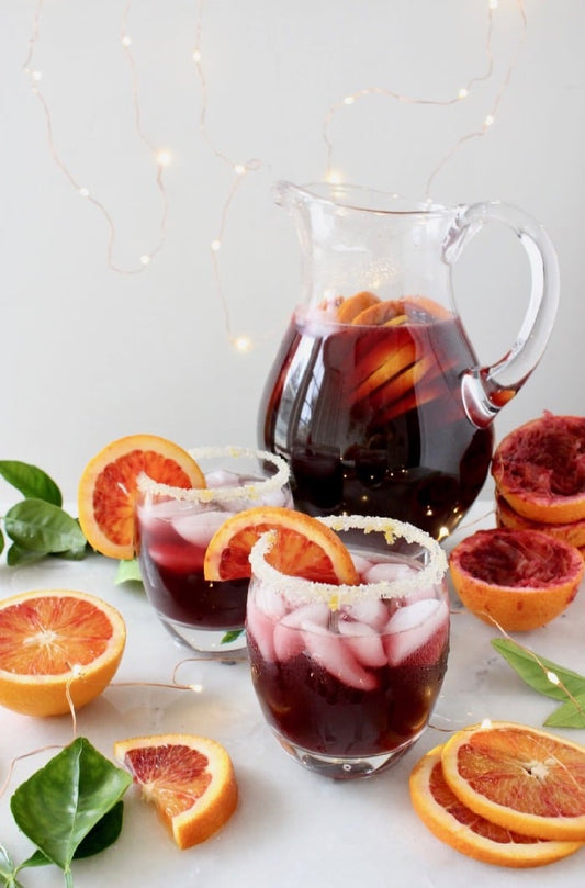Batched Blood Orange Margarita - Twisted Alchemy