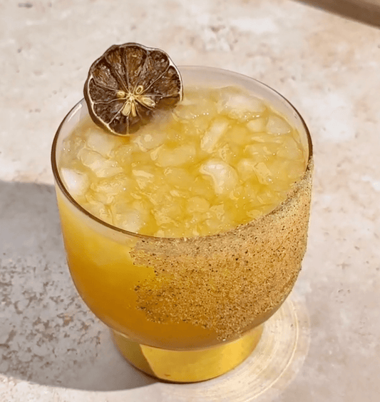 Liquid Sunshine | Fresh Passion Fruit Margarita - Twisted Alchemy