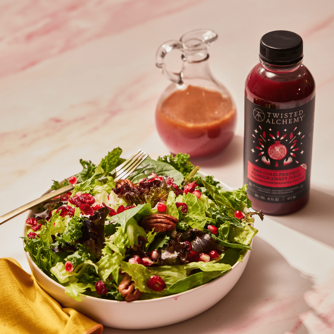 Pomegranate Vinaigrette - Whole30 Approved Twisted Alchemy Pomegranate Vinaigrette - Whole30 Approved Twisted Alchemy