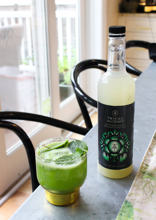 Snap Pea Cocktails for Summer - Twisted Alchemy