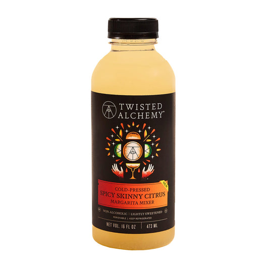 16oz SPICY SKINNY MARGARITA MIXER COLD PRESSED - Twisted Alchemy