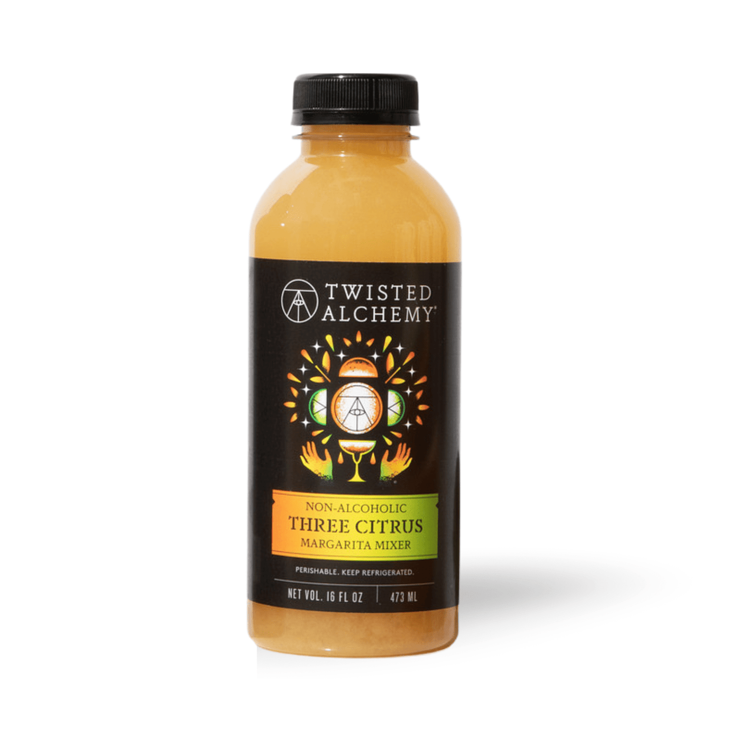 16oz THREE CITRUS MARGARITA MXER COLD PRESSED - Twisted Alchemy