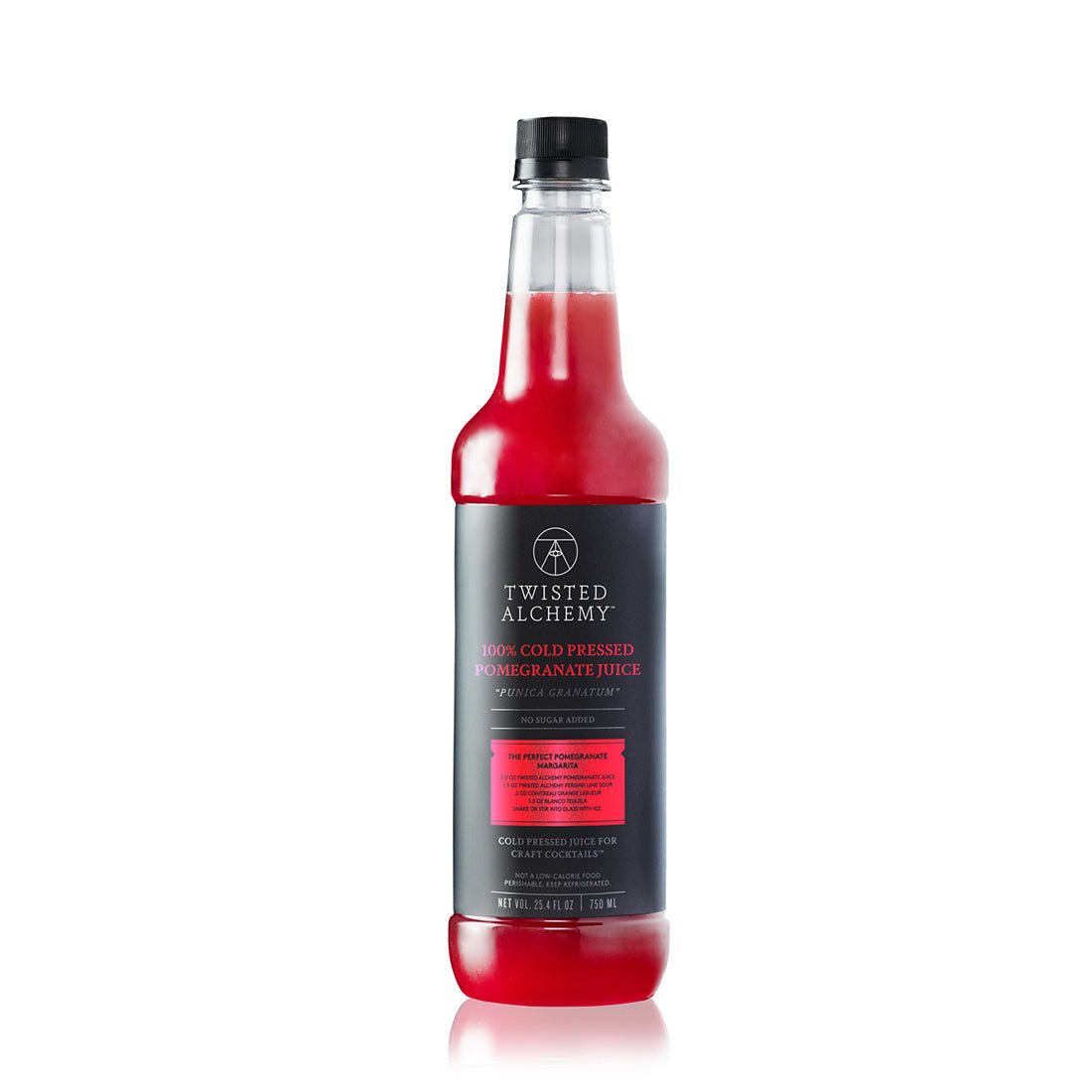 6 BOTTLES - 100% POMEGRANATE JUICE FRESH COLD PRESSED - Twisted Alchemy
