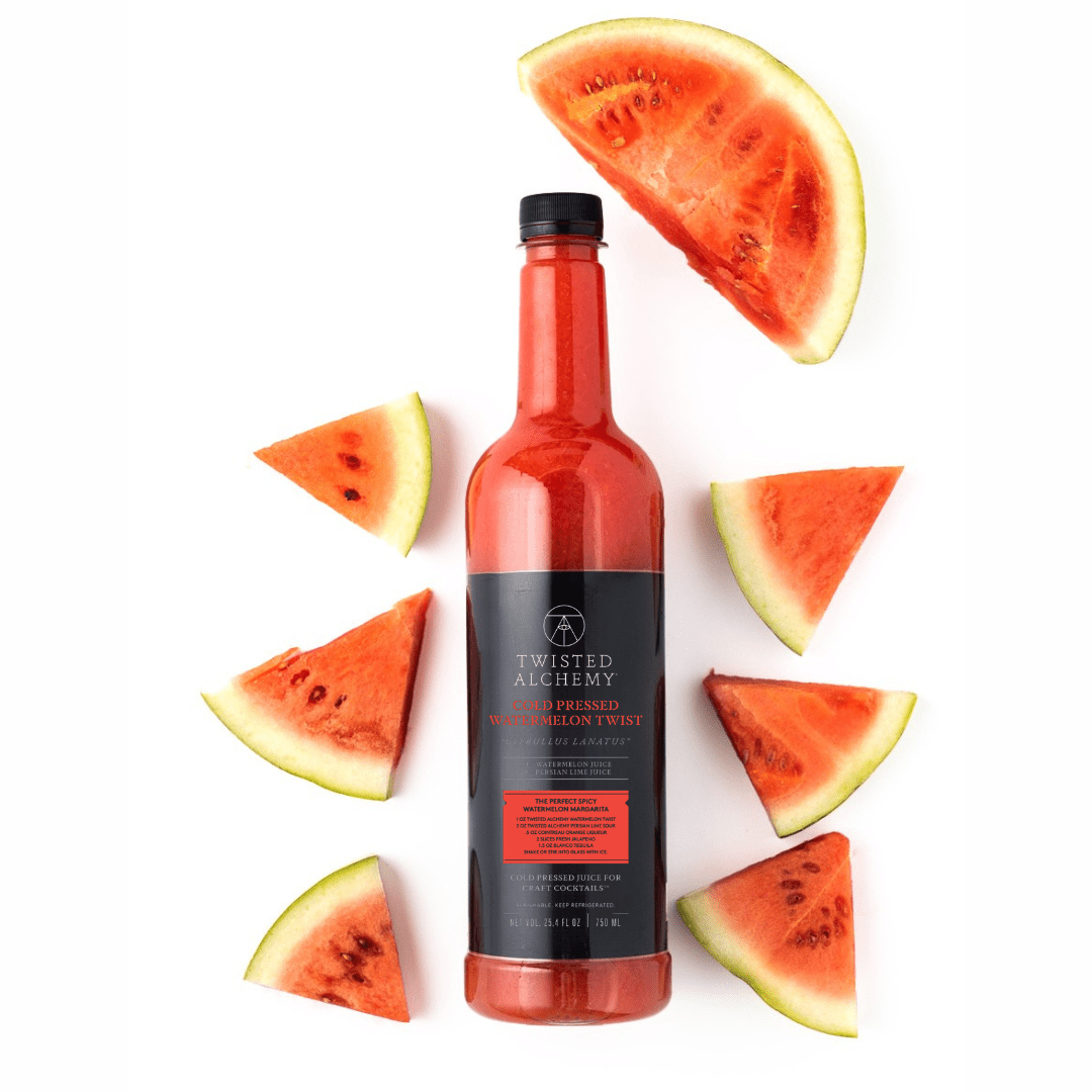 6 BOTTLES - COLD PRESSED WATERMELON TWIST - Twisted Alchemy
