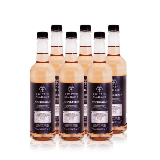 6 BOTTLES - RICH SIMPLE SYRUP - Twisted Alchemy