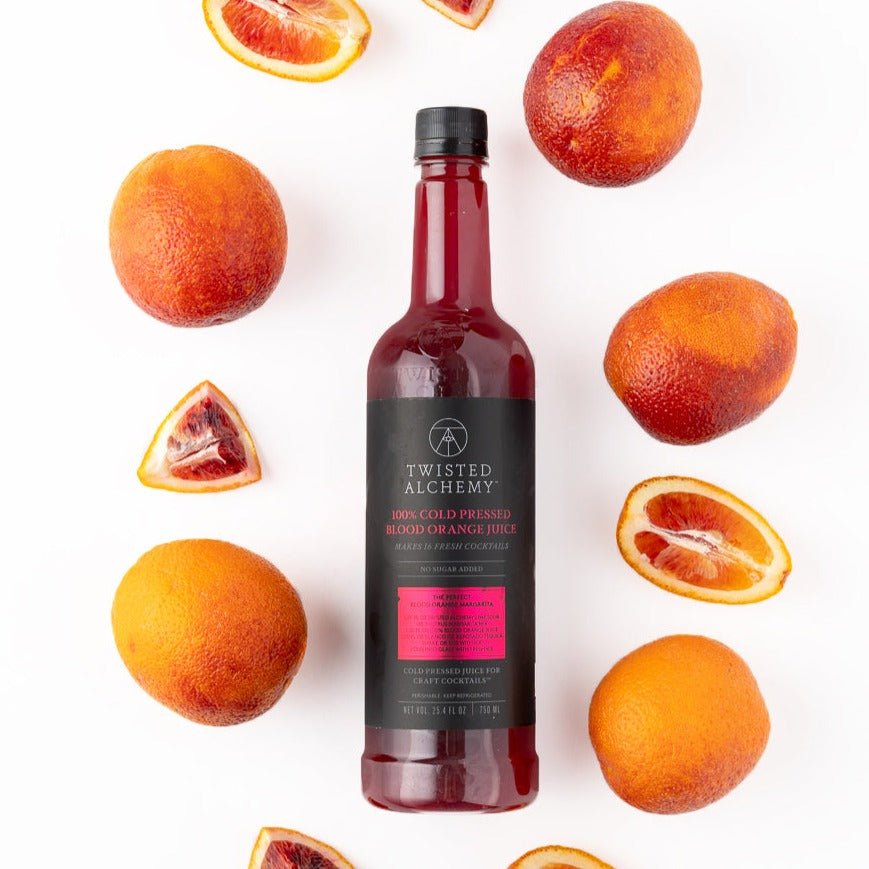 DELUXE BLOOD ORANGE MARGARITA KIT - makes about 30 margaritas - Twisted Alchemy