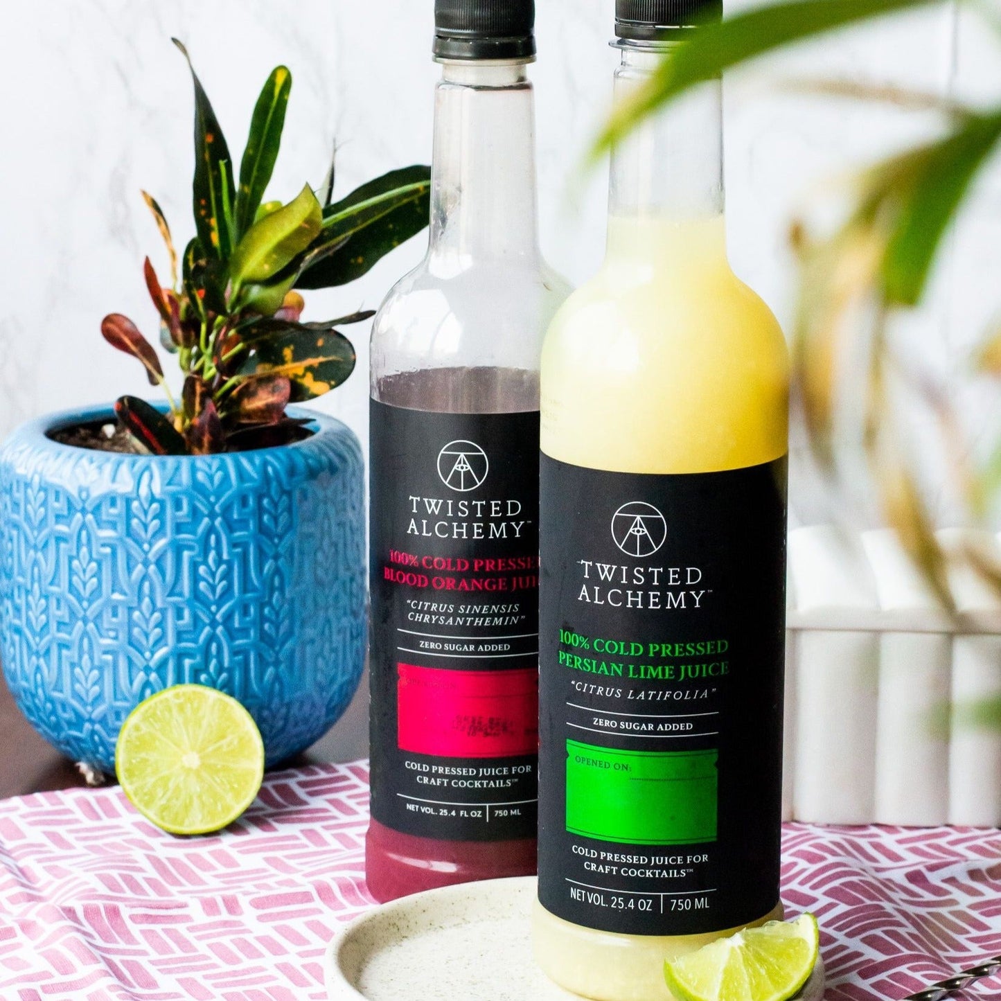 THE BOLD+BADASS BLOOD ORANGE MARGARITA KIT - makes about 20 margaritas - Twisted Alchemy