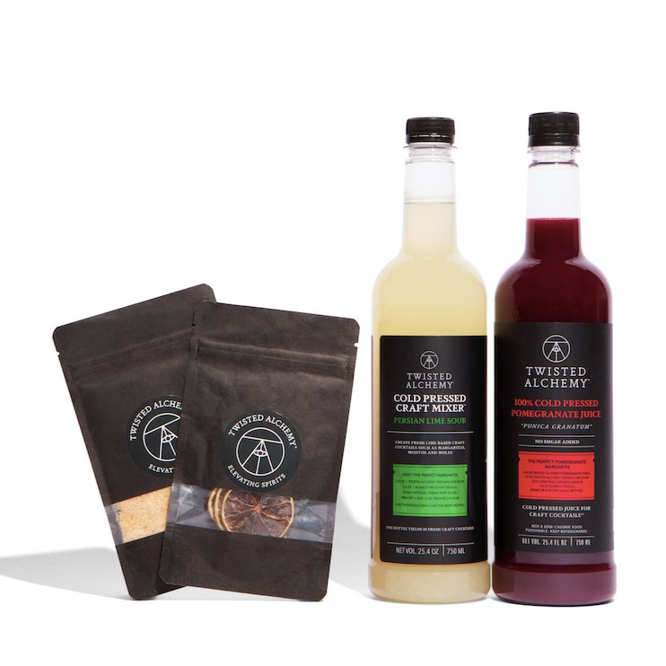 THE POMEGRANATE MARGARITA KIT - makes about 20 margaritas - Twisted Alchemy