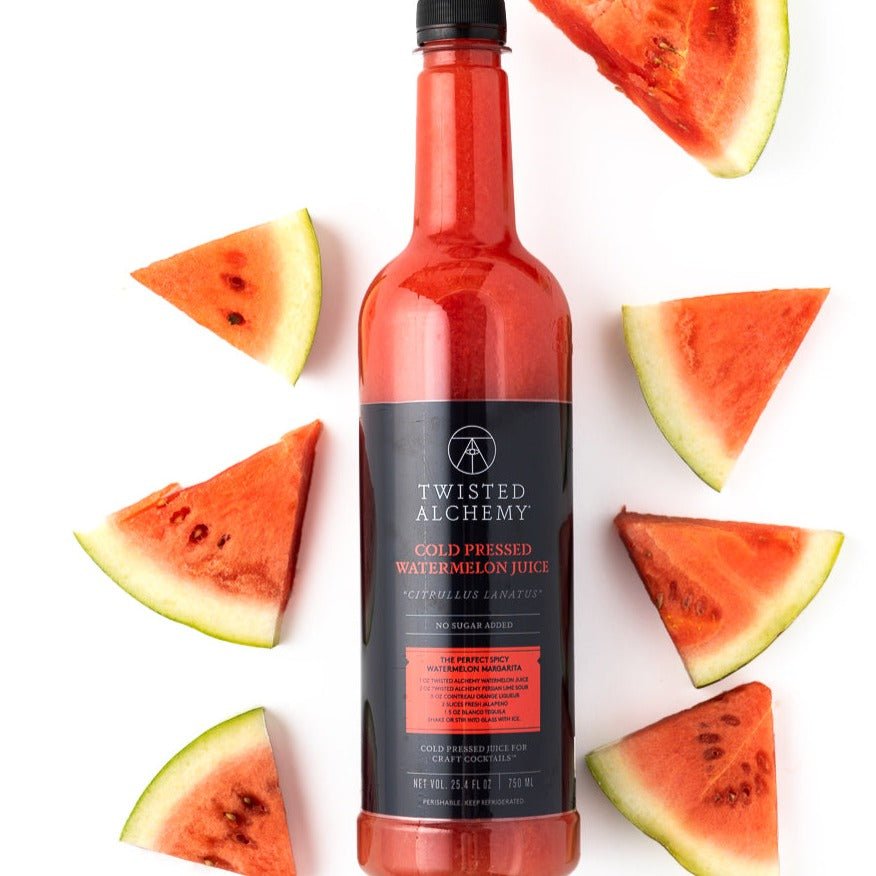 THE WATERMELON MARGARITA KIT - makes about 20 margaritas - Twisted Alchemy