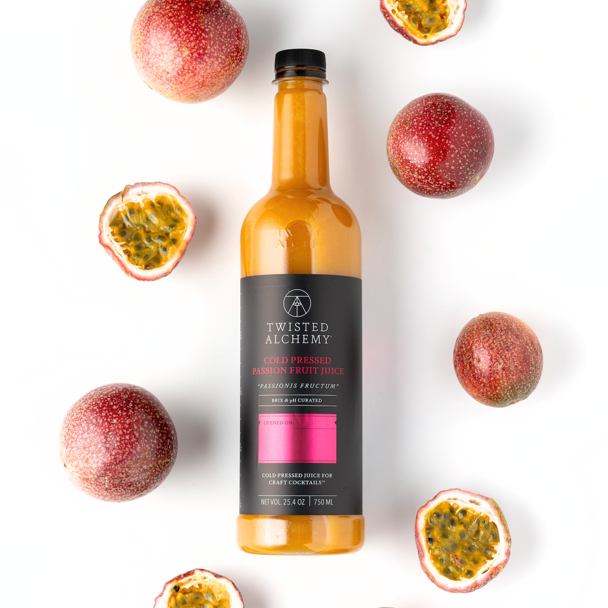 passion fruit juice bottle