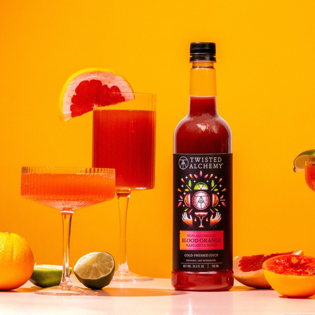 Elevate Your Cocktails with Twisted Alchemy’s Blood Orange Margarita Mixer - Twisted Alchemy