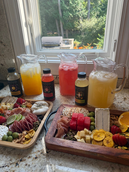 How to Host the Perfect Spritz Bar: Three Easy Recipes + Grazing Board Pairings - Twisted Alchemy