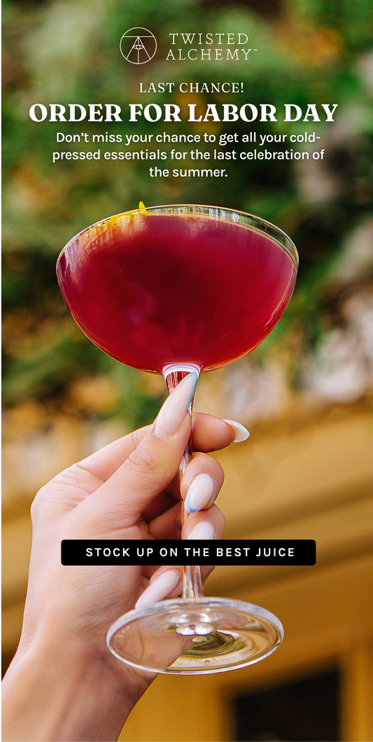 Labor Day Cocktails Made Better With Cold-Pressed Juice - Twisted Alchemy