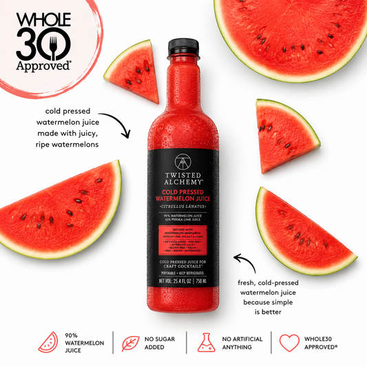 whole30 approved cold pressed mixers hospitality