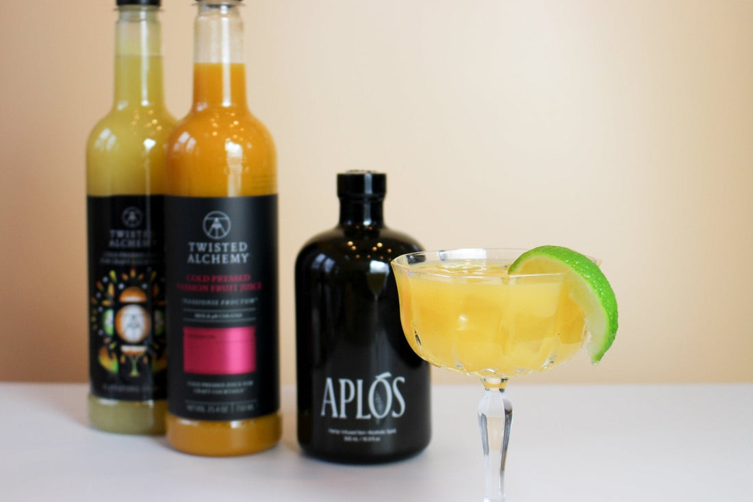 Zero-proof Passion Fruit Margarita - Twisted Alchemy