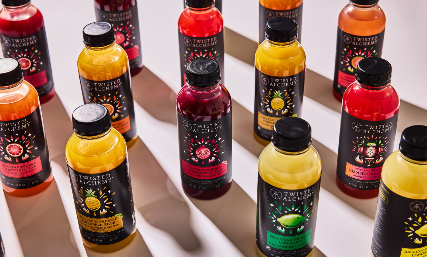 SHOP COLD-PRESSED JUICES, COCKTAIL MIXERS & BAR ESSENTIALS - Twisted Alchemy