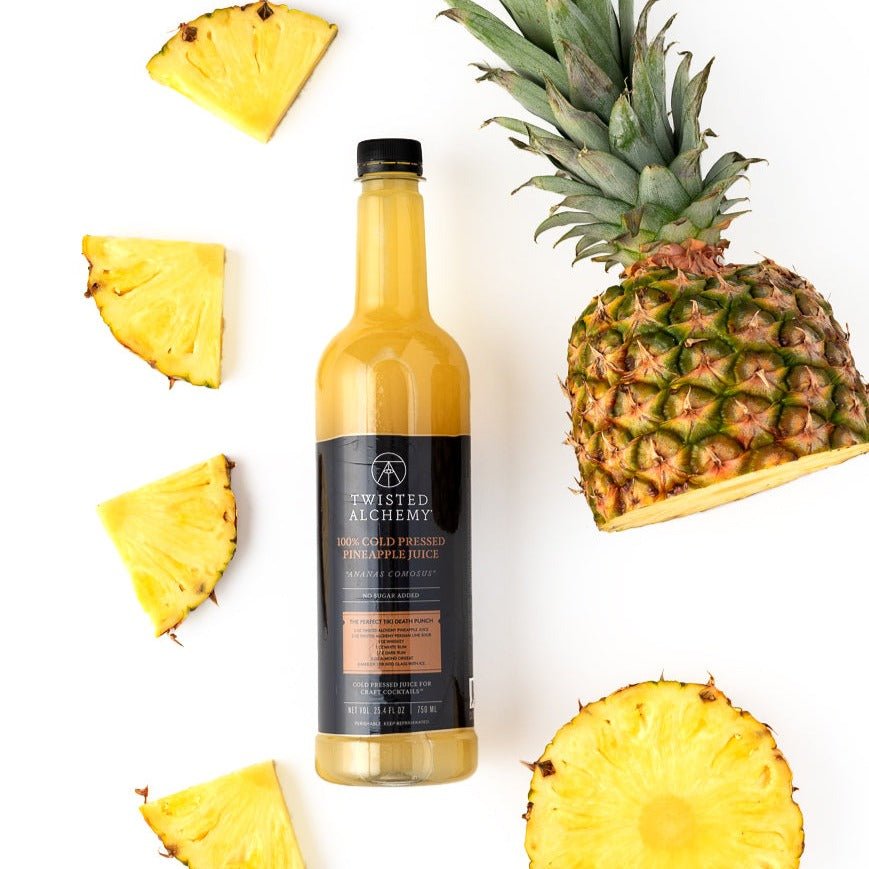 100% PINEAPPLE JUICE FRESH COLD PRESSED - Twisted Alchemy