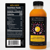 16oz PASSION FRUIT ELIXIR COLD PRESSED - Twisted Alchemy