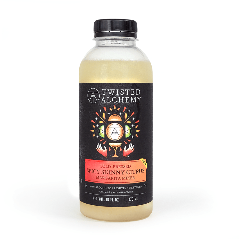 16oz SPICY SKINNY MARGARITA MIXER COLD PRESSED - Twisted Alchemy