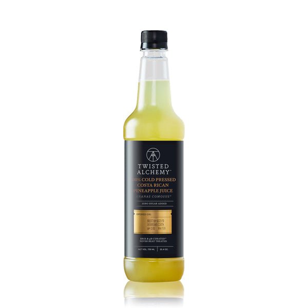 6 BOTTLES - 100% PINEAPPLE JUICE FRESH COLD PRESSED - Twisted Alchemy