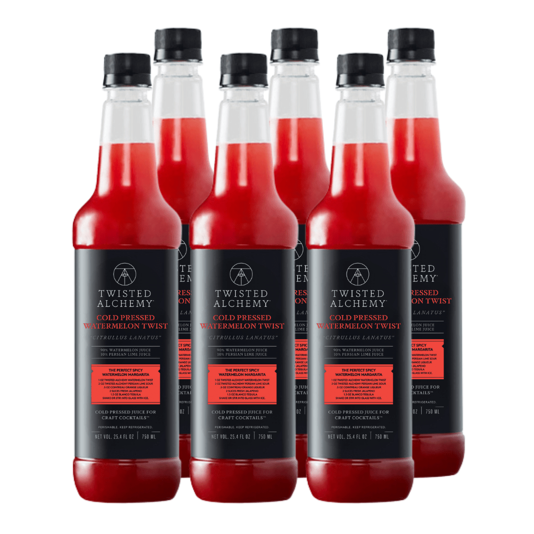 6 BOTTLES - COLD PRESSED WATERMELON TWIST - Twisted Alchemy
