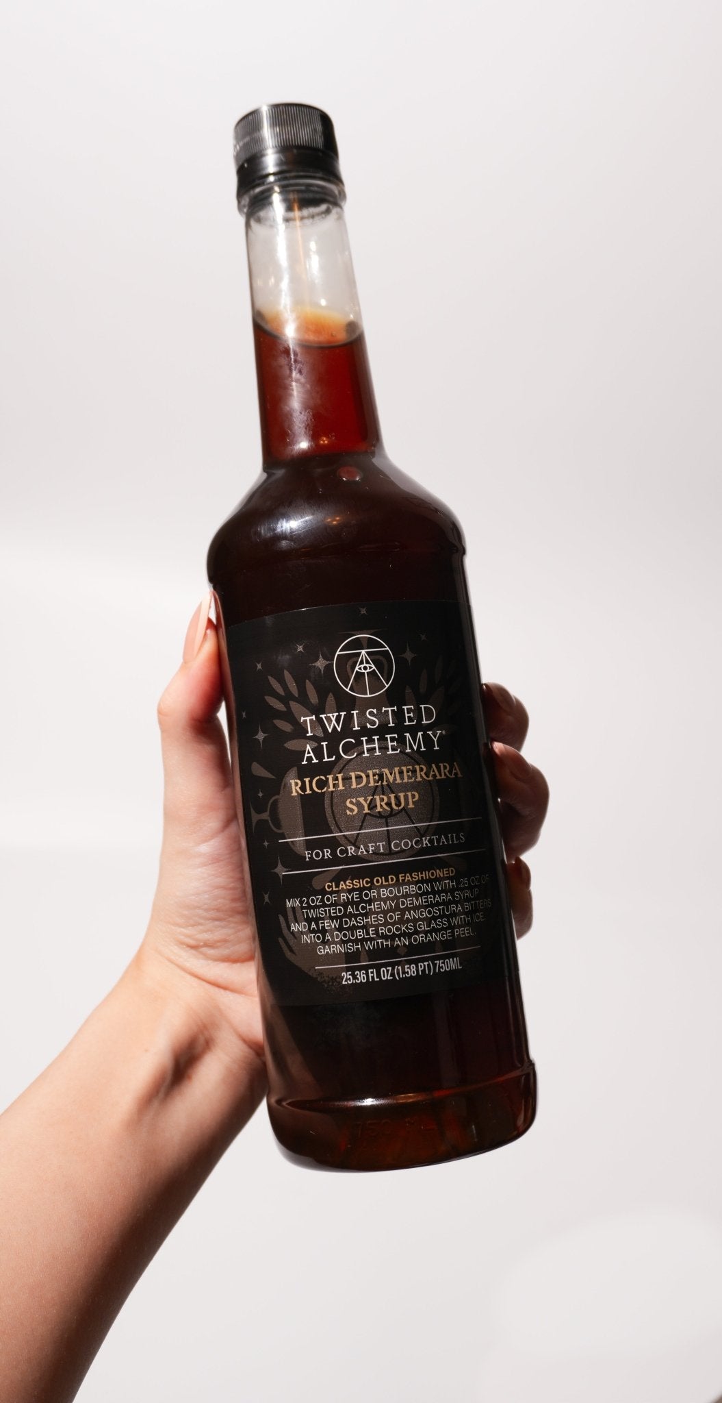 RICH DEMERARA SYRUP - makes about 100 Old Fashioneds - Twisted Alchemy