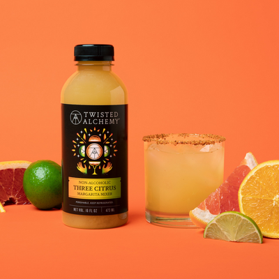 three citrus cold-pressed margarita mixer