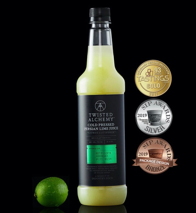 LIME SOUR JUICE MIXER FRESH COLD PRESSED