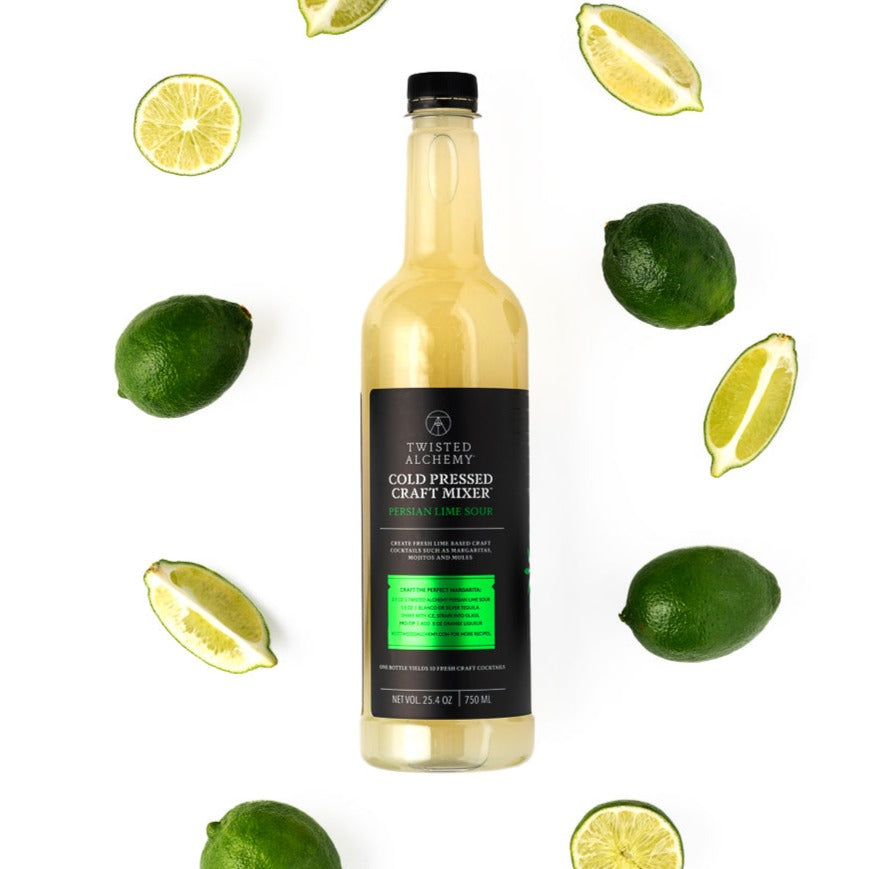 LIME SOUR JUICE MIXER FRESH COLD PRESSED